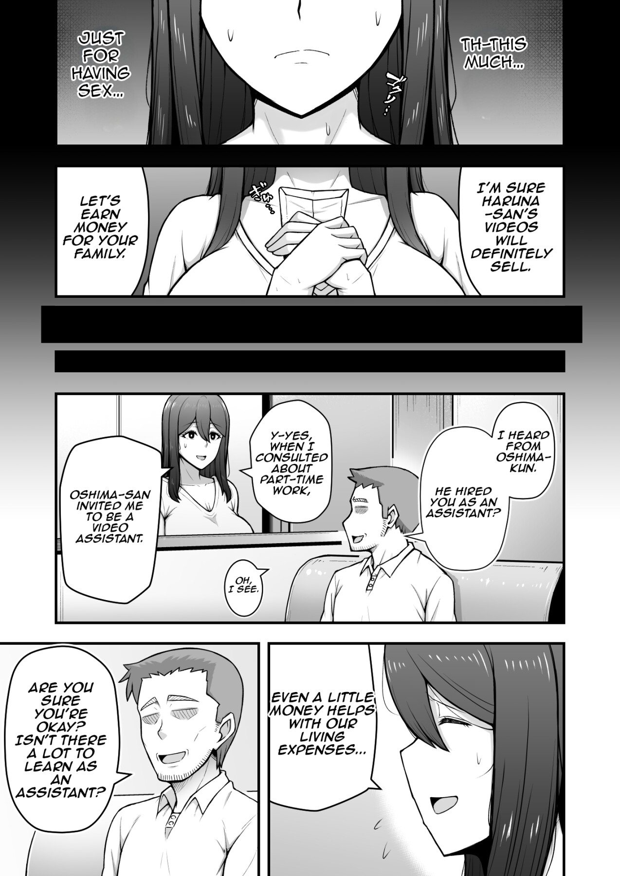 Hentai Manga Comic-She was a lewd housewife who falls into depravity for money-Read-26